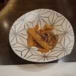 しゃぶ禅 - 牛肉のキンピラです。