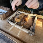 山田五平餅店 - 五平餅　１００円