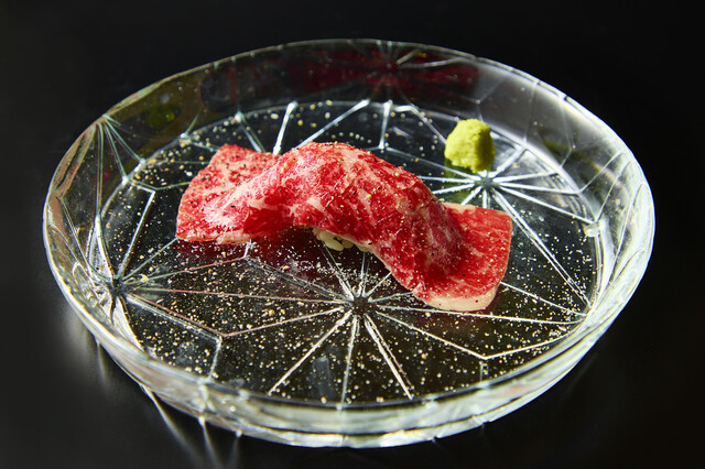 red meat sushi(赤身肉寿司)