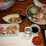 AMANE RESORT SEIKAI - 夕食：前菜+刺身