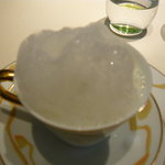 ロオジエ - 帆立貝のブルーテ　白子のロワイヤルと共に