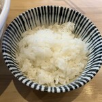 麺堂イズム - 半ライス