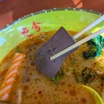 屯舎 麻辣湯 近鉄八尾店 - 鴨の血