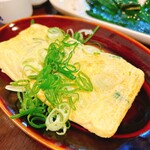 楽LUCK! - 畑山農園の美味しいねぎ料理
ねぎ入り出汁巻
