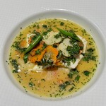 シェ・イノ - スズキのバジリコ風味