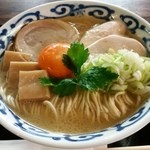 桜木製麺所 - 節系塩鶏白湯そば７８０円