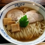 桜木製麺所 - 鶏醤油中華そば６８０円