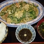 Zumishokudou - ゴーヤチャンプルー定食