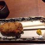 ひのと - H26.12.05 蔵尾ポークのメンチカツ