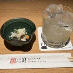 332610415 - オリジナル柚子のお酒と付出し