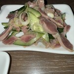 中華料理 シンシン - 砂肝の和物