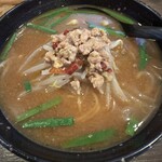 中華料理 シンシン - 味噌汁担々麺、はっかくの香り豊か