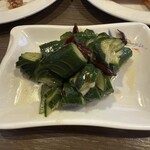 中華料理 シンシン - 台湾風きゅうり、辛い美味い
