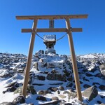 たてしな湖畔エプロンマーク - 蓼科山