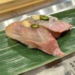 すし専門ストア 大門 かど平 - 島ずし(500円)