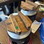 三輪そうめん流し - 釜飯