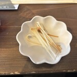 三輪そうめん流し - そうめんの節