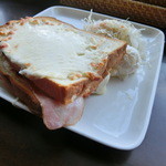 クロックムッシュ（950円・ランチパスポートで500円）