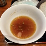 食煅 もみじ - スープ割り