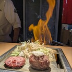 神戸 赤ふじ - フランベファイヤー！