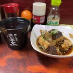 奴 - お湯割りとあら煮