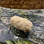 にぎり鮨 一五〇 - 蟹おはぎ