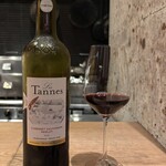 くずし 之助 - お肉に合わせていただいた赤ワイン