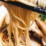 中華そば たすく - 麺リフト♪