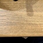 さくら食堂 - 臭いテーブル