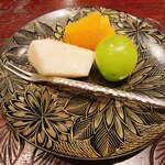 天ぷら たけうち - フルーツ