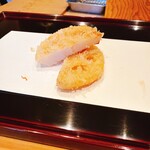 天ぷら たけうち - 白石蓮根