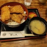 手打そば やっこ - かつ丼