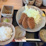 とんかつのみしな - ひれかつ定食　Bヒレ120g