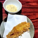 とんかつ六角箸 - 牡蠣フライ