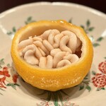 わたなべ - 白子の濃厚さと柚子の爽やかさ