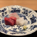 わたなべ - マグロ、イカ、天然タイ