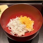 わたなべ - しらすとカラスミ