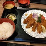 珈穂音 - カキフライランチ