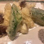 京家 きよみず - 木の子の天ぷら