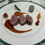 シェ・モリヤ - 肉料理　鴨肉のロースト