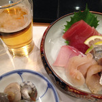Sushi Ichi - おまかせ刺身もり、その日の新鮮なものを◎