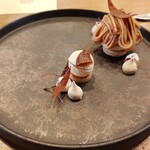 Restaurant Honjin - モンブランとアールグレイのアイス