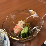 うなぎ割烹山田 - カニ酢