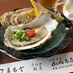 うなぎ割烹山田 - 生牡蠣