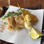 うなぎ割烹山田 - 花鯛と季節の天ぷら