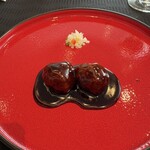 スーツァンレストラン陳 - ひき肉ではない肉団子、これは初めての食感