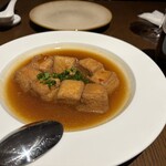 富錦樹台菜香檳 原宿クエスト店 - 老皮嫩肉（台湾揚げ出し豆腐）