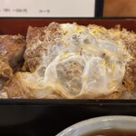 あかし庵 - 料理写真:カツ丼(上)