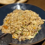 富錦樹台菜香檳 - 烏魚子炒飯（台湾産カラスミと葉ニンニクのチャーハン）