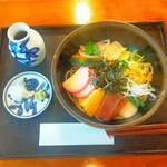 松乃家 - 2025年12月7日(日)   ちらし蕎麦  1,485円